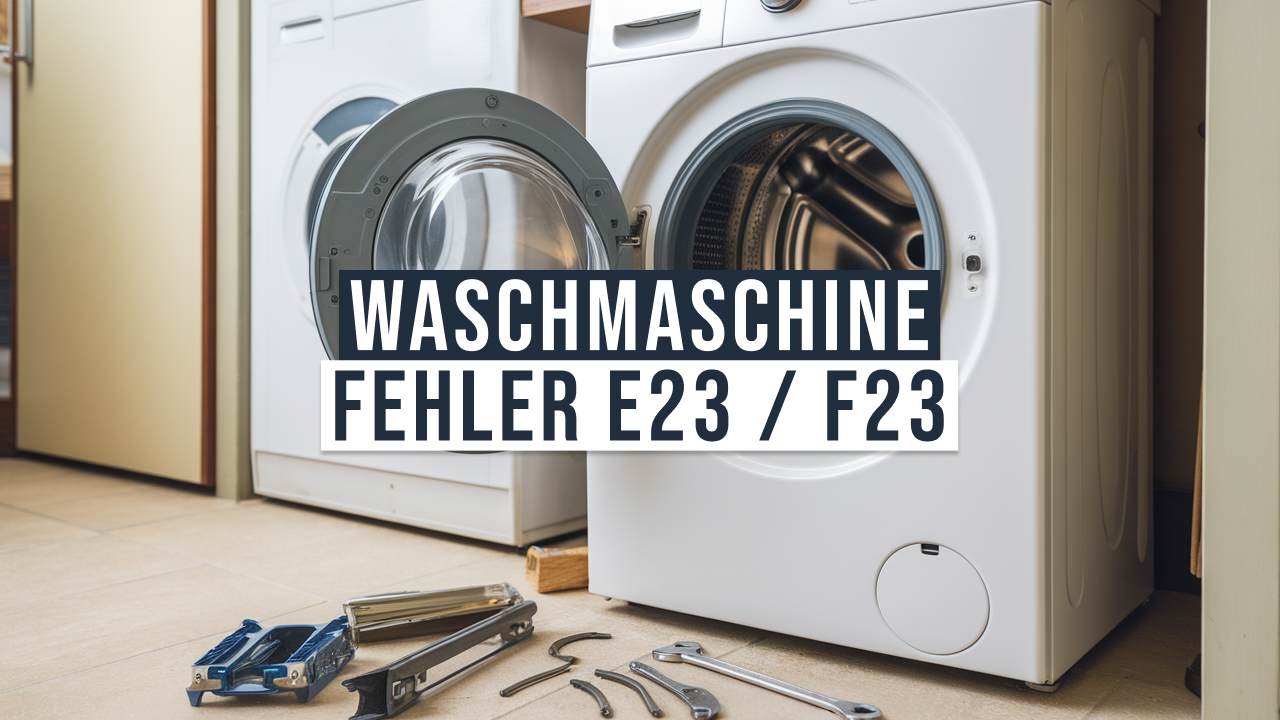 Fehleranalyse: E23 / F23 Bosch Siemens Waschmaschine